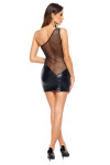 Dámske erotické šaty Loreen - BEAUTY NIGHT FASHION černá S/M