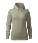 Kapská mikina dámska svetlá khaki XS