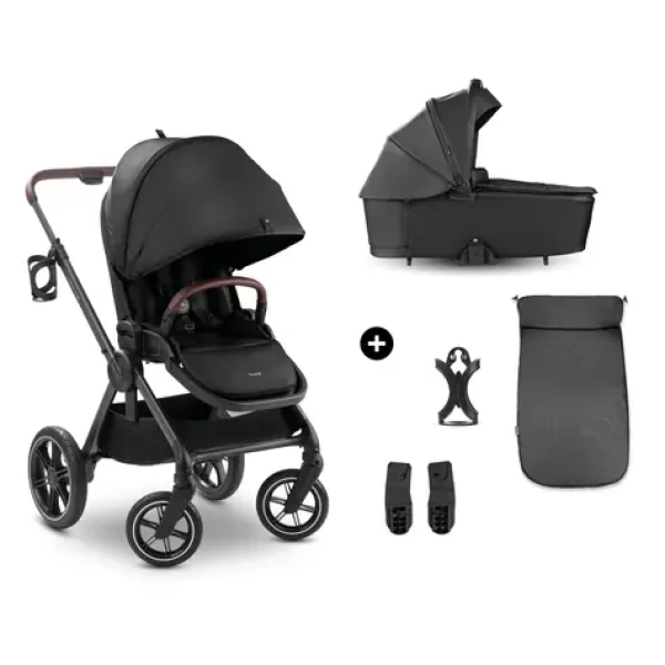 Hauck Kombinovaný kočík Comfort N Care 2v1 black (HK165539)