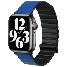 Beline Magnetic Pre čierno-modrá / Opasok pre Apple Watch / 38/40/41mm / magnetický
