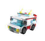 Mamido Mamido Stavebnica sanitky 173 dielikov Medical Rescue s figúrkami MT1126