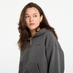 Bunda Carhartt WIP W' Hooded Benton Jacket Graphite Garment Dyed S
