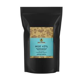 Prvotriedna mliečna čokoláda 43% 10kg - Chocolate Del Caribe - ChocolateDelCaribe - ChocolateDelCaribe