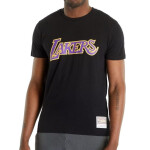 Mitchell Ness Tričko logom tímu NBA Los Angeles Lakers BMTRINTL1051-LALBLCK