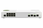 QNAP QSW-M2108-2C / Desktop Switch / 8x 2.5GbE + 2x SFP+ combo / Qos / VLAN (QSW-M2108-2C)