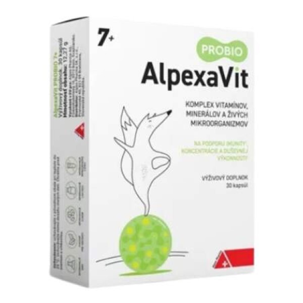 ALPEXAVIT Probio 7+ 30 kapsúl