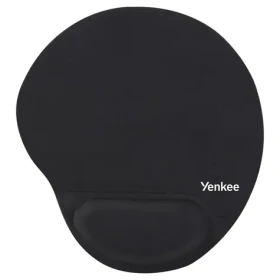 YENKEE Gélová podložka pod myš čierna / 250x220x20 mm (45009514)
