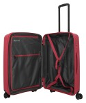 Stredný kufor na kolieskach Travelite Air Stripe M Red