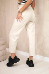 Nohavice s vreckami Summer Punto light beige UNI