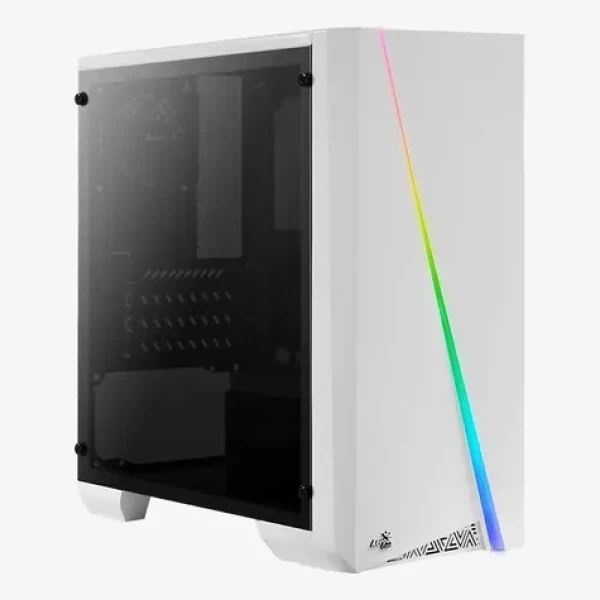 AeroCool Cylon Mini biela / PC skriňa / Mini Tower / microATX, Mini-ITX / tvrdené sklo / bez zdroja (ACCS-PV12012.21)