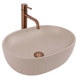 REA - Umývadlo na dosku Focus Taupe REA-U3228