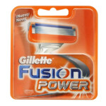 GILLETTE Fusion5 power náhradné holiace hlavice 4 ks