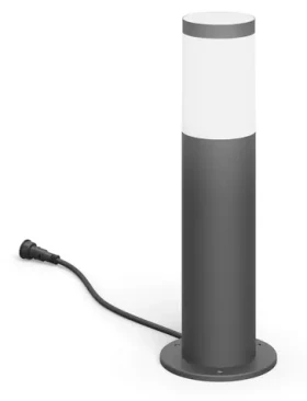 Philips Utrecht antracit / Vonkajšie stĺpikové svietidlo / 6W / 660 lm / 4000K / 12V / IP44 (SKL000425879)