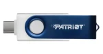 Patriot Xporter X550 64GB biela / Flash Disk / USB-A + USB-C / USB 3.2 Gen 1 / 80 MB/s (PS64GX550AAD)