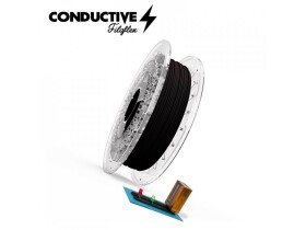 FILAFLEX tlačová struna vodivá 1,75 mm Black 0,5 kg Recreus