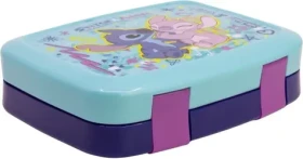 STOR Box na desiatu s priehradkami Angel a Stitch / Box na desiatu / 4 priehradky / Bez BPA (75090)