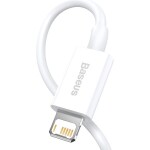 Baseus CALYS-C02 Kábel USB-A (M) - Lightning (M) 2 m biela (CALYS-C02)