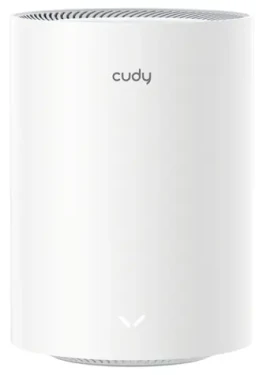 Cudy AX3000 biela / Mesh router / Wi-Fi 6 / 5× anténa / 2× LAN (M3000(1-Pack) V2.0)
