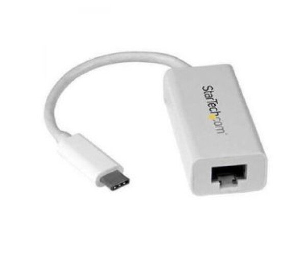 StarTech USB-C adaptér biela / pre sieťové pripojenie / RJ45 (US1GC30W)