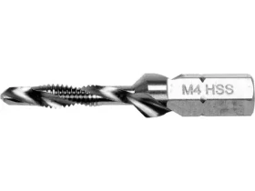 YATO Vrták so závitníkom M4 HEX / Vrták so závitníkom / M4 / HEX stopka