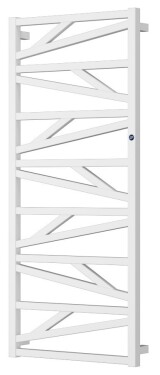 Instalprojekt - Kúpeľňový radiátor TRICK - Farba radiátora - Biela, Pripojenie radiátora - Klasické (spodné), Rozmer radiátora - 530 × 857 mm, výkon 410 W RADTRK509035