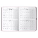 Busy B Týždenný rodinný diár Dusty Pink Family Diary 2026