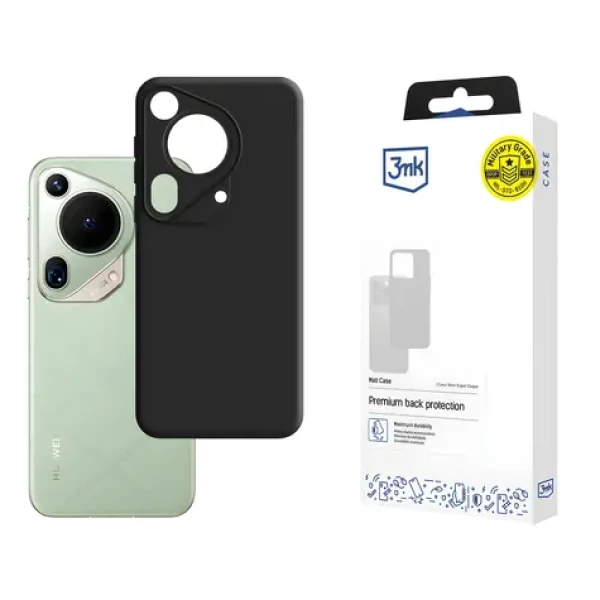 3mk Matt Case čierna / Ochranný kryt / Huawei Pura 70 Ultra