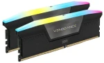 Corsair Vengeance RGB 64GB (2x32GB) 6000MHz čierna / DDR5 / PC5-48000 / CL40-50-50-96 / 1.35V (CMH64GX5M2D6000C40)