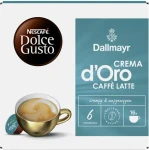 Dallmayr Crema d' Oro Latte pre Dolce Gusto 16 ks / Kapsľová káva (NESCCRDROCAF16KAPSUL)