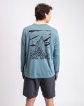 Patagonia M's L/S Capilene® Cool Daily Shirt - Cloud Crag Blue Sage - Light Blue Sage X-Dye XL