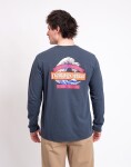 Patagonia M's L/S Great Waves Responsibili-Tee® Summit Blue M