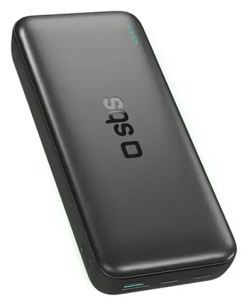 SBS Infinity 20 000 mAh čierna / Powerbanka / 10 W / LiFePO4 / USB-C, USB-A