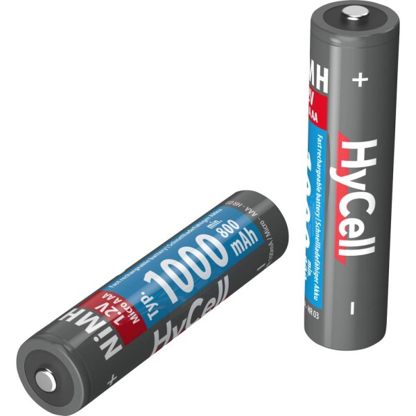 HyCell HR03 1000 mikrotužkový akumulátor typu AAA Ni-MH 800 mAh 1.2 V 4 ks; 5030662