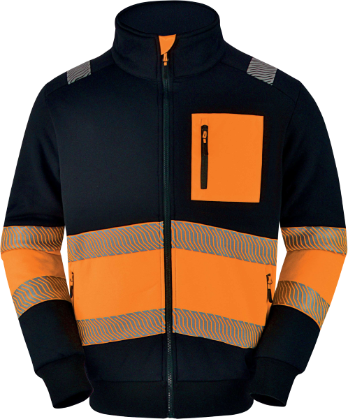 Reflexná pracovná bunda Delta Plus SHERPA Farba: Reflexná oranžová, Veľkosť: XL (SHEHVORXG)