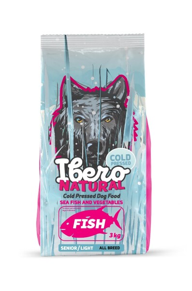 Ibero Cold Press Dog Senior Fish - 3kg