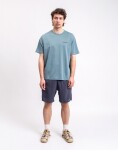 Patagonia M's Capilene® Cool Daily Shirt - Boardshort Logo Blue Sage - Light Blue Sage X-Dye L