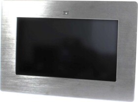 Allnet Touch Display Tablet 14 Zoll zbh. Einbauset Einbaurahmen + Blende Silber