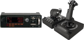 Logitech G Saitek Pro Flight Multi Panel USB (945-000009) + G X56 Hotas (945-000059)