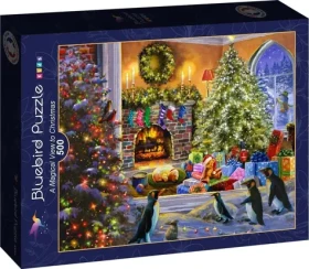 BlueBird Puzzle Kúzelný pohľad na Vianoce /500 dielikov/ od 12 rokov