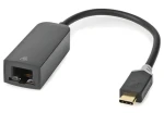 Nedis adaptér USB-C zástrčka - RJ45 zásuvka čierny / Adaptér / USB 3.2 Gen 1 / 20 cm (CCBW64952AT02)