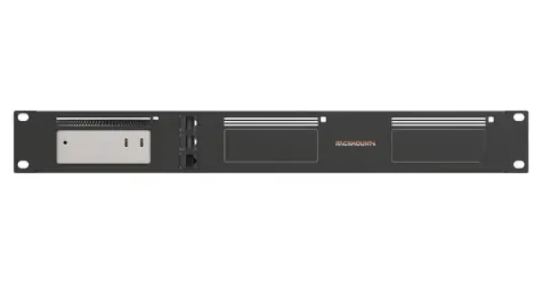 Rackmount.IT RM-AP-T3 čierna / Montážny rámček / pre 3x Mac Mini M4 / 1.3U / 483 mm (RM-AP-T3)