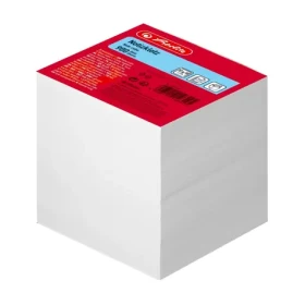 Herlitz Poznámkový blok / 9x9x9 cm / 900 listov / biela (146225)