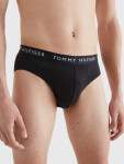 Pánske slipy 3-PACK ESSENTIAL BRIEFS UM0UM022060TE čierna Tommy Hilfiger