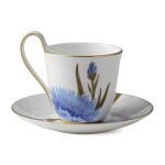 Royal Copenhagen Porcelánová šálka s podšálkou Flora Cornflower 270 ml