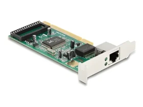 DeLock PCI karta 1x Gigabit LAN RJ45 / Sieťová karta / Realtek RTL8169 / 10/100/1000 Mbit/s / low profile (88084)