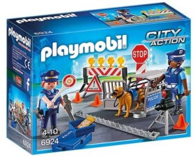 Playmobil® City Action 6924 Policajný zátaras