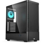 Redragon Ventra Air čierna / Skriňa Midi Tower / ATX / ARGB / USB-C / bez zdroja (GC-627)