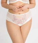 Gorsenia K 845 Love Game Brazílske nohavičky S-2XL Krémový XL