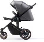 KINDERKRAFT SELECT Kočík kombinovaný 3v1 Prime 2 Shadow Grey, Premium