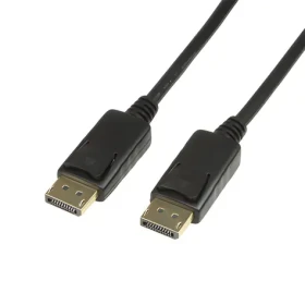 LogiLink DisplayPort 5 m čierna / Kábel / DisplayPort 1.2 / 4096x2160 / 60 Hz (CV0074)